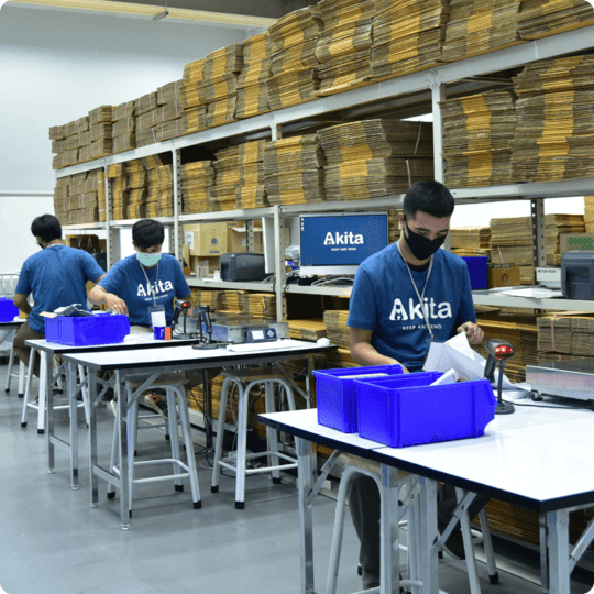 Akita Fulfillment Working Process 2